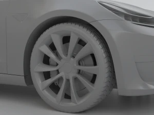 Tesla Model 3 3D Model