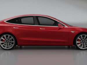Tesla Model 3 3D Model