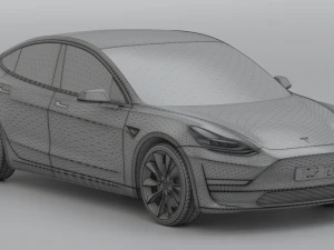 Tesla Model 3 3D Model