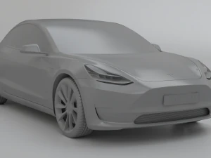 Tesla Model 3 3D Model