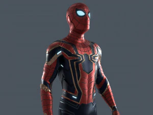 Iron Spiderman 3D Model