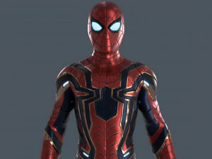 Iron Spiderman 3D Model