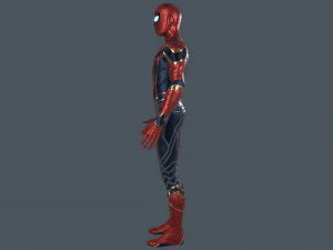 Iron Spiderman 3D Model