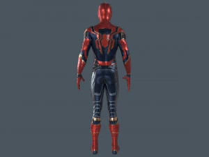 Iron Spiderman 3D Model