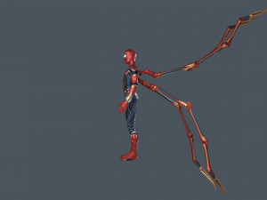 Iron Spiderman 3D 模型