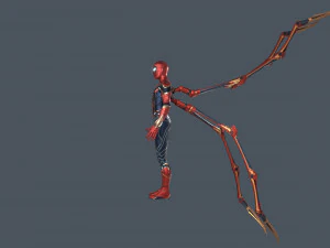 Iron Spiderman 3D Model