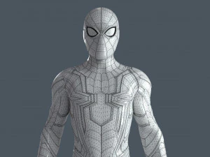 Iron Spiderman 3D Model