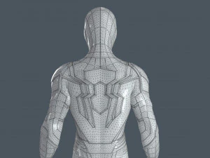 Iron Spiderman 3D Model