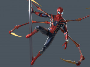 Iron Spiderman 3D 模型