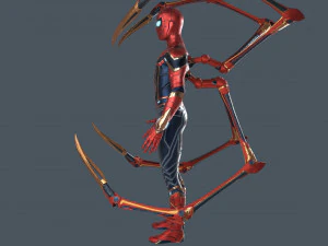 Iron Spiderman 3D Model