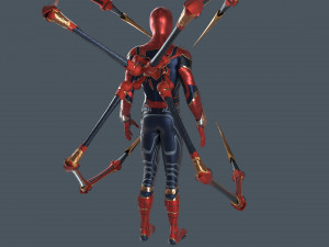 Iron Spiderman 3D 模型