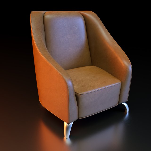 armchair Modelo 3D .c4d .max .obj .3ds .fbx .stl .blend 