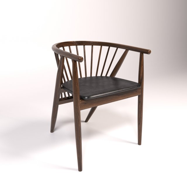 armchair danson 3D Modell .c4d .max .obj .3ds .fbx .stl .blend