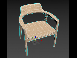armchair hiroshima 3D Model