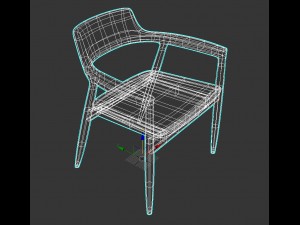 armchair hiroshima 3D Model