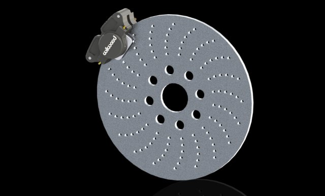 Fully braking system assembly Modello di stampa 3D .c4d .max .obj .3ds .fbx .stl .blend