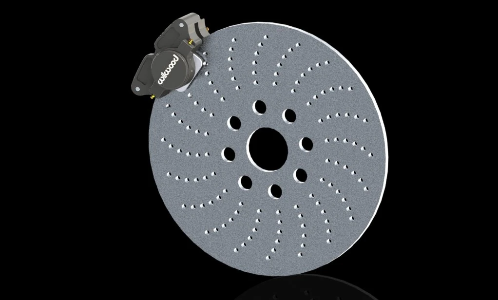Fully braking system assembly 3D Print Model .c4d .max .obj .3ds .fbx .stl .blend 