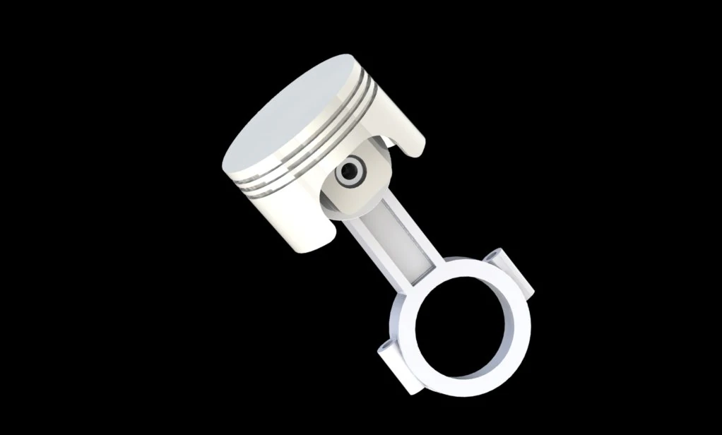 Engine parts 3D Print Model .c4d .max .obj .3ds .fbx .stl .blend 