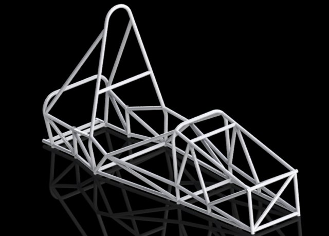 formula chassis Modelo de impresión 3D .c4d .max .obj .3ds .fbx .stl .blend 