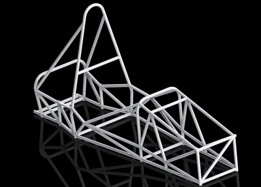 formula chassis 3D Print Model .c4d .max .obj .3ds .fbx .stl .blend