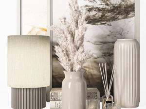 장식세트01 3D 모델