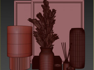 decorativeset01 Model 3D