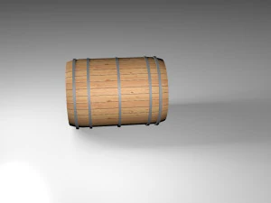 бочка 3D Модель