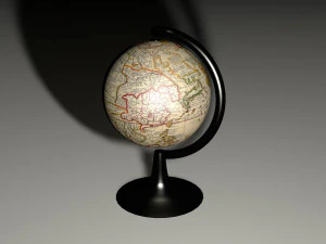 de wereldbol 3D Model