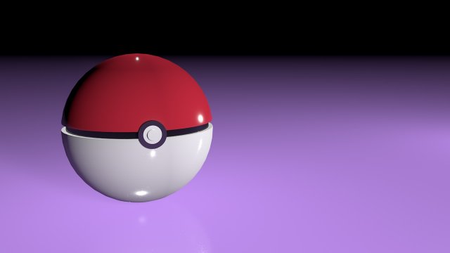 pokebol model 3D Модель .c4d .max .obj .3ds .fbx .stl .blend 