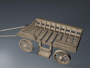 the cart Model 3D