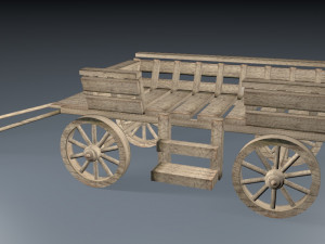 the cart Model 3D