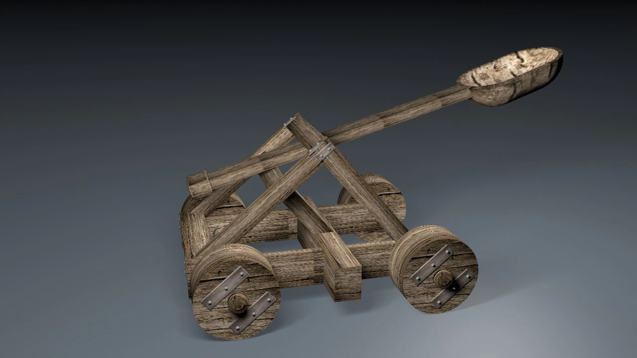 siege 3D Model .c4d .max .obj .3ds .fbx .stl .blend 