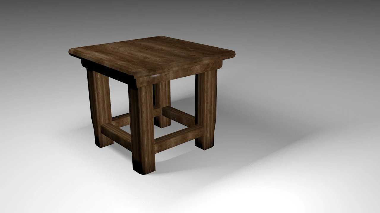 stool 3D Model .c4d .max .obj .3ds .fbx .stl .blend