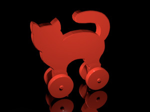 cat Modèle 3D