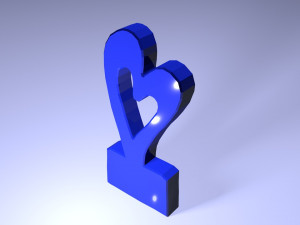 heart 3Dモデル