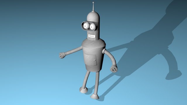 bender 3D Model .c4d .max .obj .3ds .fbx .stl .blend