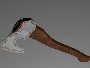 hache Modèle 3D