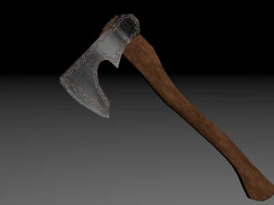 hache Modèle 3D