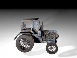 tractor 3D Model