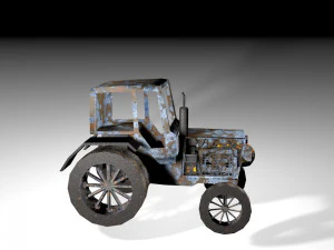 ट्रैक्टर 3D मॉडल