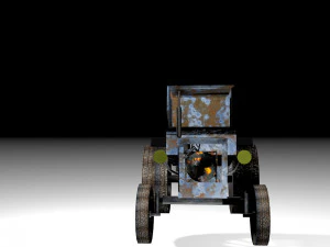 ट्रैक्टर 3D मॉडल