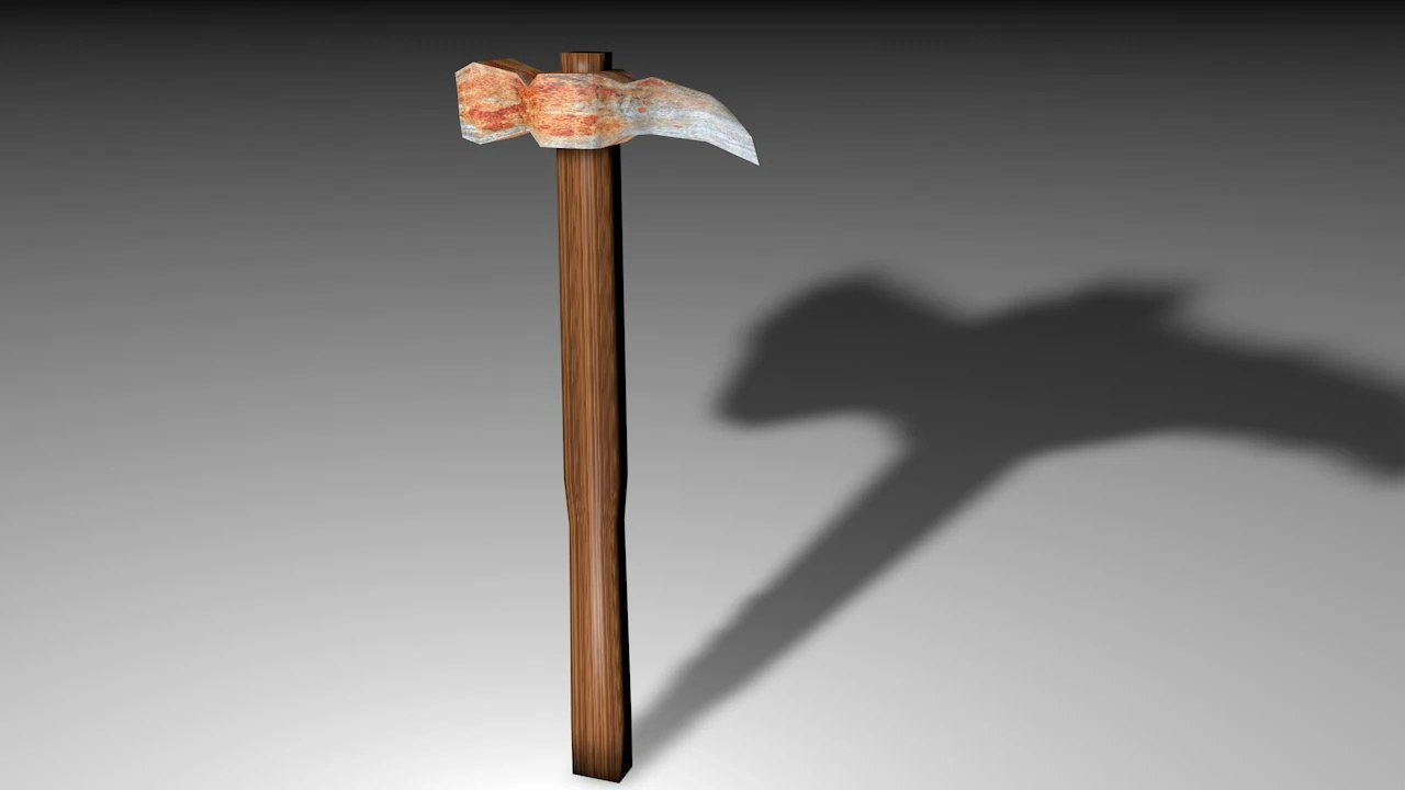 axe 3D Model .c4d .max .obj .3ds .fbx .stl .blend 