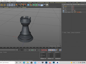 chess rook 3D Model