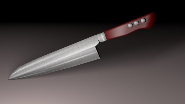 knife 3Dモデル .c4d .max .obj .3ds .fbx .stl .blend