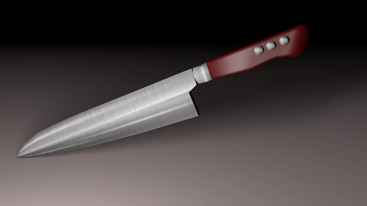 knife 3D Model .c4d .max .obj .3ds .fbx .stl .blend 