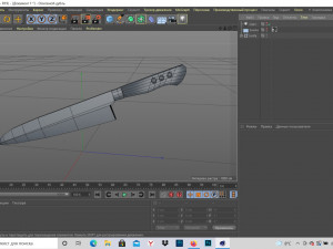 knife 3Dモデル