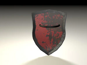 metal shield 3D Model