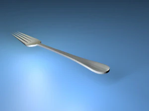 metal fork 3D Model