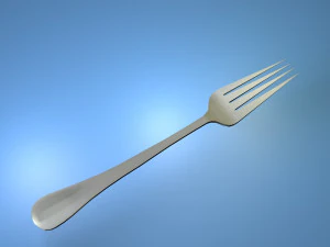 metal fork 3D Model