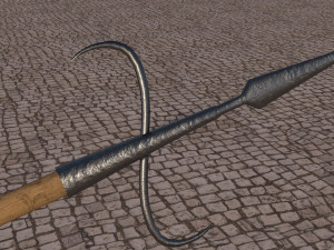 steel hook 3D Model